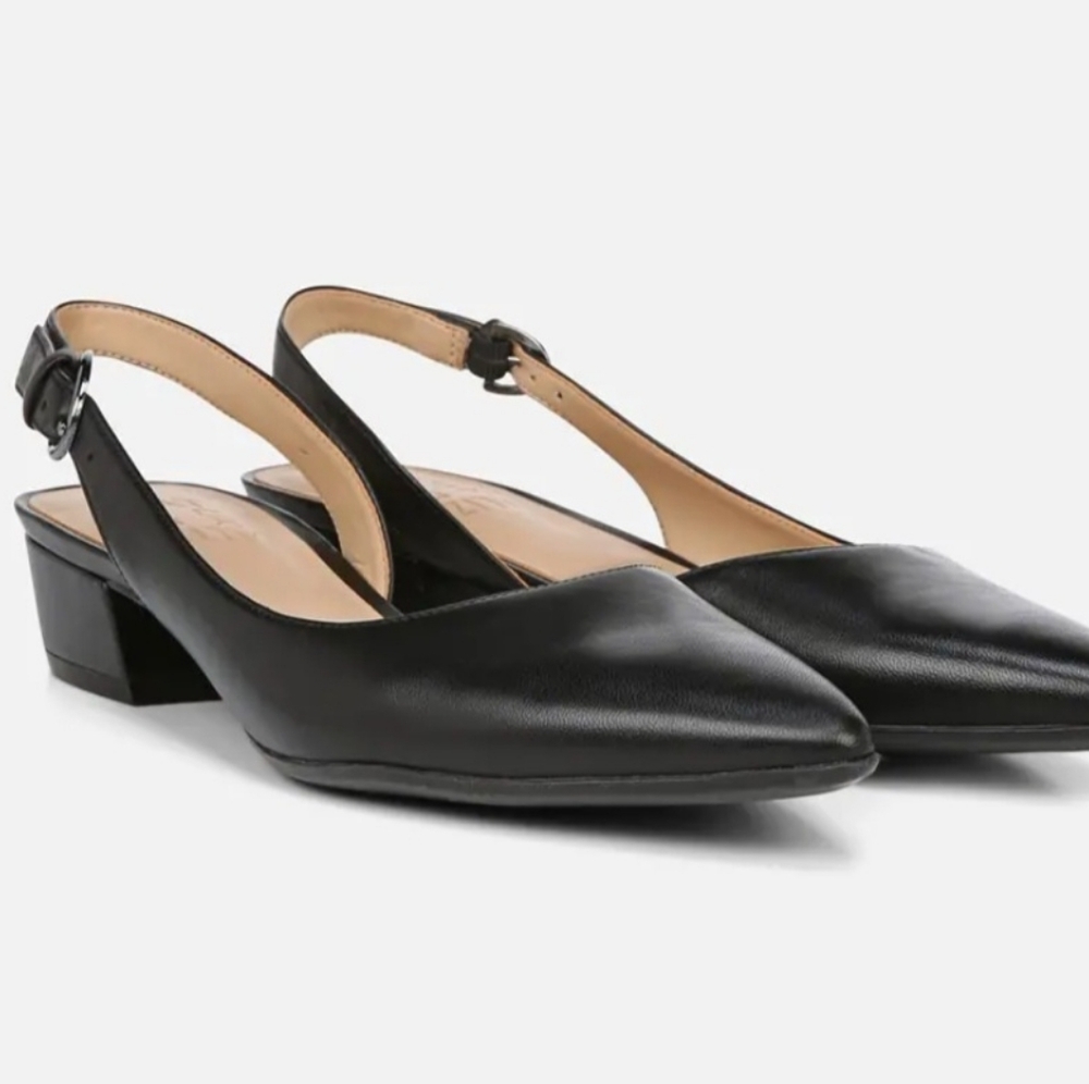 Naturalizer Banks 8W Slingback Flats